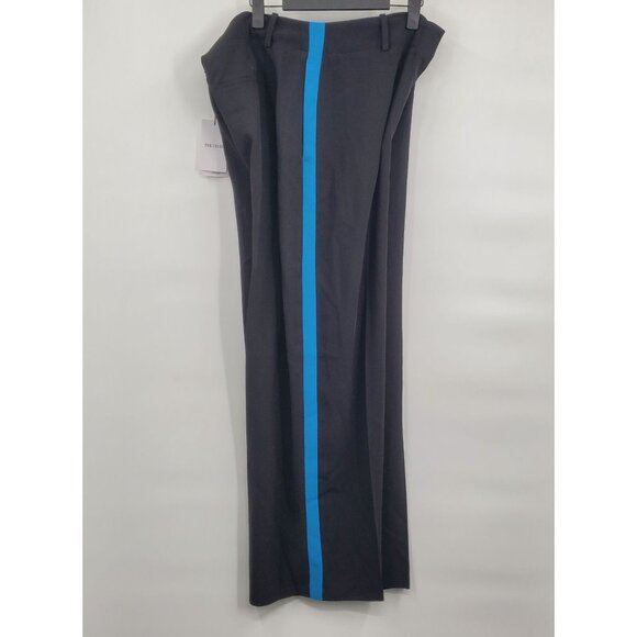 Reiss Isla Side Stripe Wide Leg Pants Women Size US 12 NWT High Waisted - Picture 8 of 16